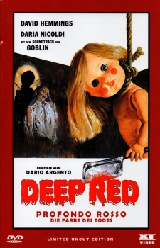 Deep Red - Profondo Rosso - Die Farbe des Todes - Große Hartbox von XT Video - Limited Uncut Edition - Cover A